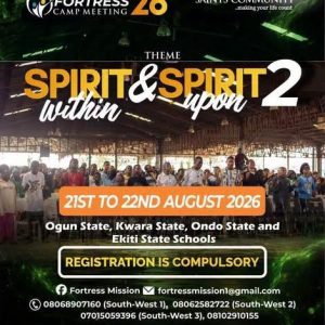 Fortress Camp Meeting 2026 Fortress Camp Meeting 2026