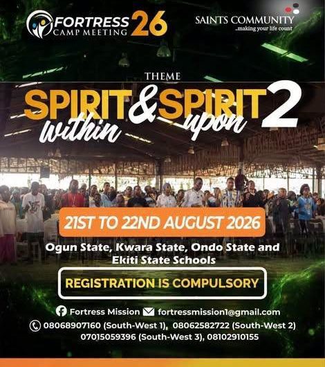 Fortress Camp Meeting 2026 Fortress Camp Meeting 2026